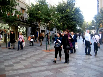 Madrid Pedestrian Street