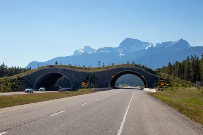 Trans-Canada Highway in Banff National Park