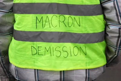 Macron Protest