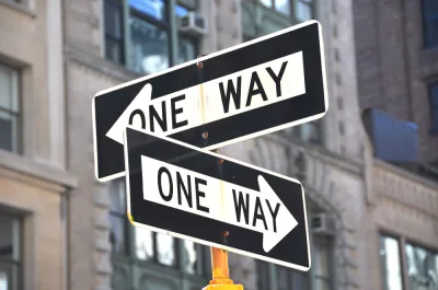 One Way Sign