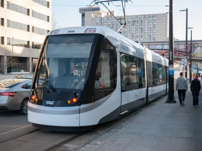Kansas City electric streetcar