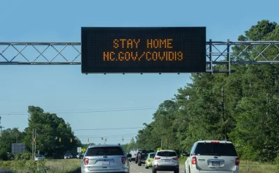 Highway Sign in North Carolina