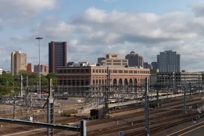 Train station in New Haven, Conncticut