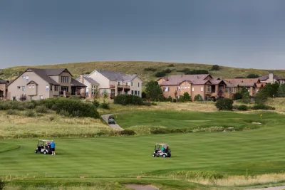 golf course homes