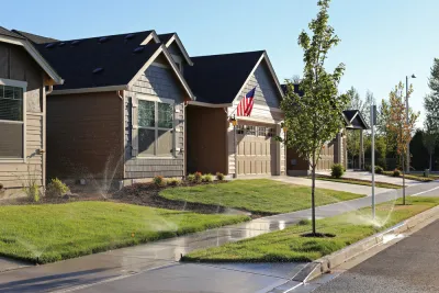Suburban Sidewalk