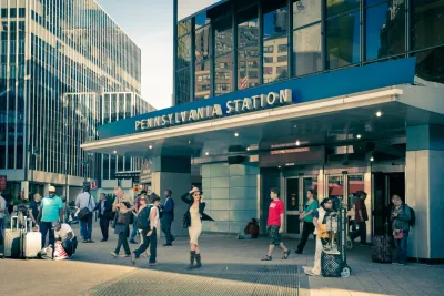 Exterior view of Penn Station, Manhattan