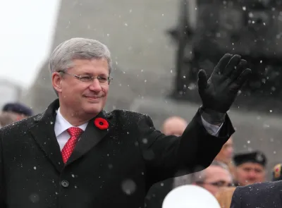Former Prime Minister Stephen Harper