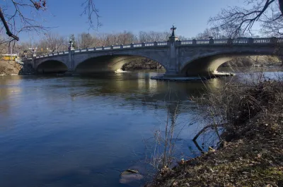 Main Street bridge crossing the St. Joseph's River