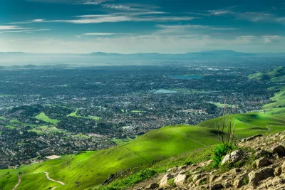Silicon Valley aerial view