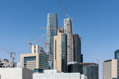 King Abdullah Financial District in Riyadh