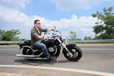 Motorcycle No Helmet