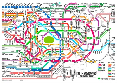 Tokyo Subway Map