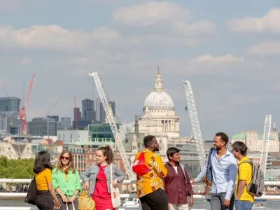 London School of Economics Outdoor Get Together with Students