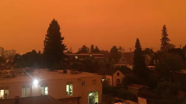 2020 California wildfires from Oakland, CA