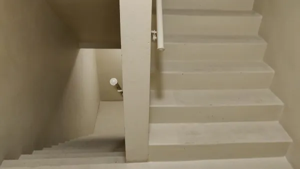 Apartment staircase, Washington, D.C.