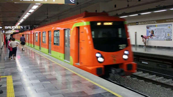 The Eje Central station of the Mexico City Metro