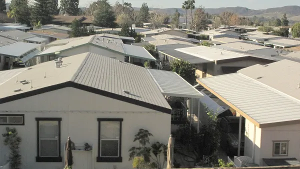 Mobile home park in Orange County, California
