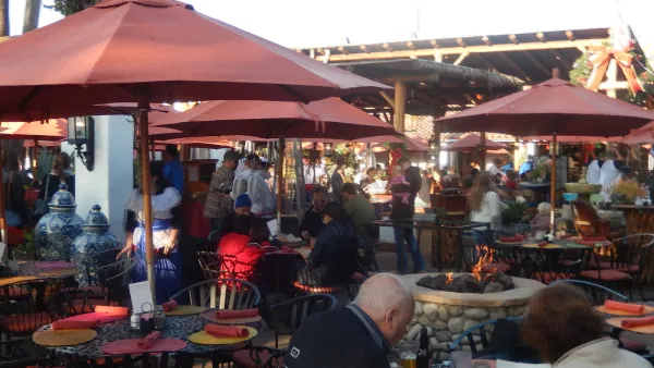 Outdoor cafes in Old Town, San Diego