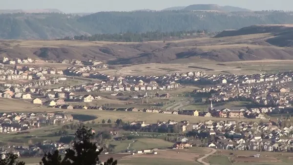 View of Castle Rock, Colorado
