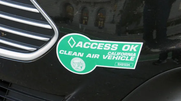 Carpool Lane Sticker