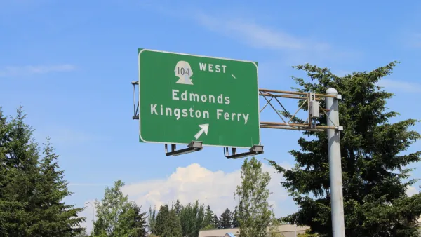 SR-99 in Edmonds, Washington