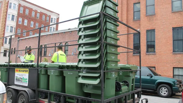 Green TRash Bin