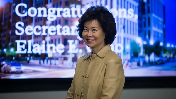 Transportation Secretary Elaine Chao