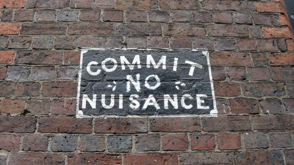 Commit No Nuisance sign