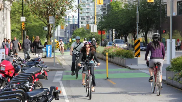 Vancouver Protected Bike Lane