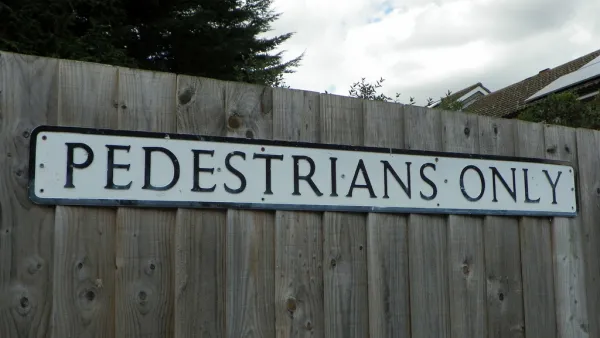 Pedestrians Only