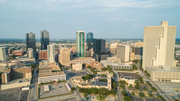 Downtown Fort Worth, Texas skyline.