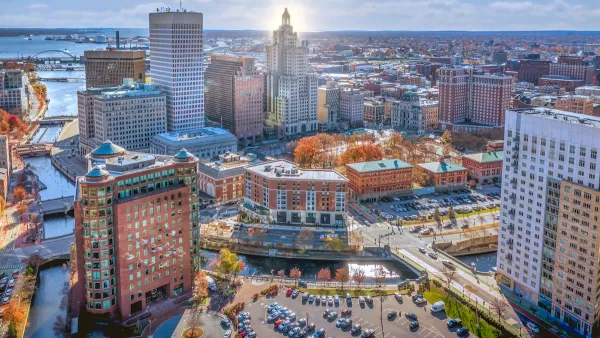 Downtown Providence, Rhode Island.