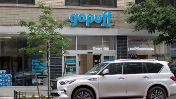 Gopuff fast-delivery convenience store in New York City