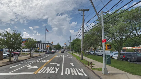 Google street view of Amboy Road in Staten Island, New York.