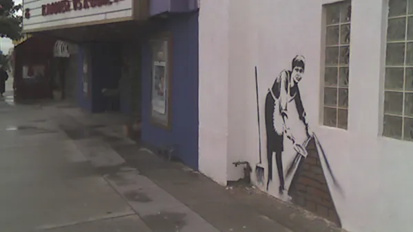 Banksy Sweeping