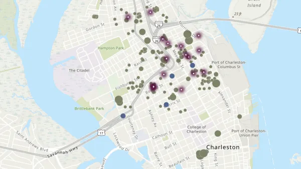 Screenshot of Charleston Affordable Housing Dashboard