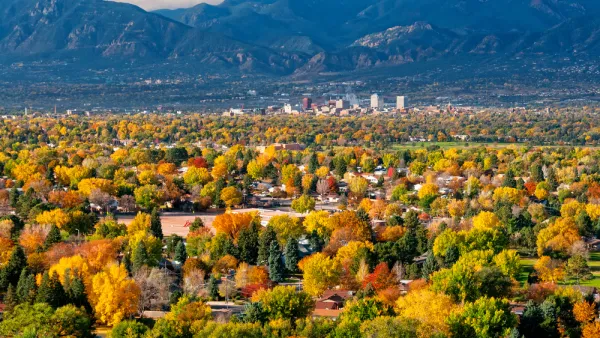 Colorado Springs, Colorado skyline