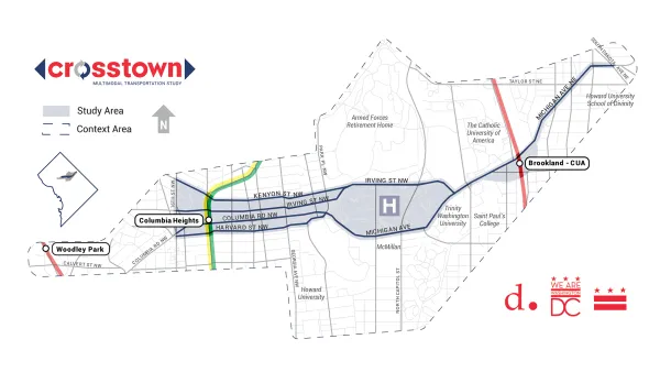 Crosstown Study Map