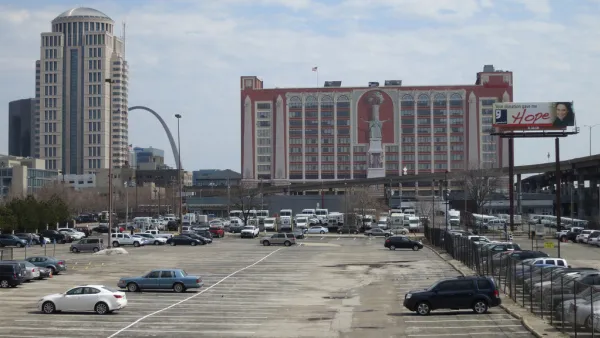 Downtown St Louis Parking Lot