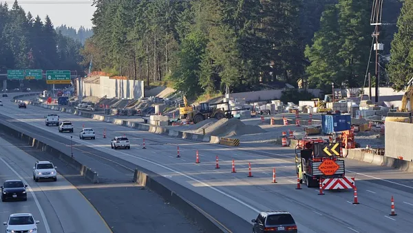 Interstate 5 in Shoreline, WA