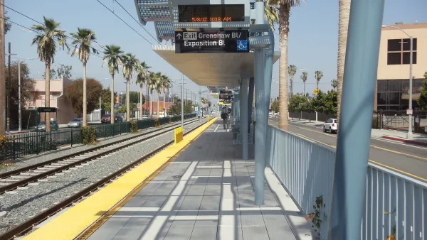 Expo & Crenshaw Expo Line Station