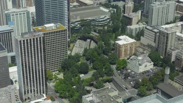 Freeway park over I-5