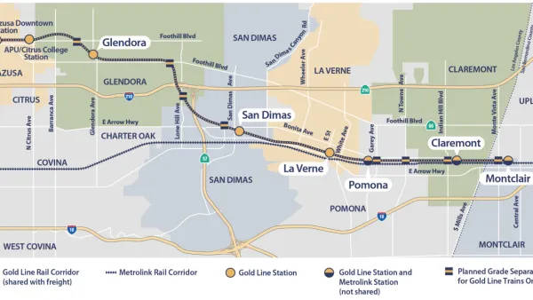 Foothill Gold Line Light Rail Extension