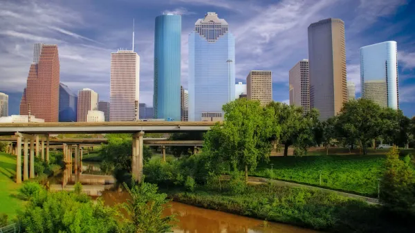 Downtown Houston and Buffalo Bayou