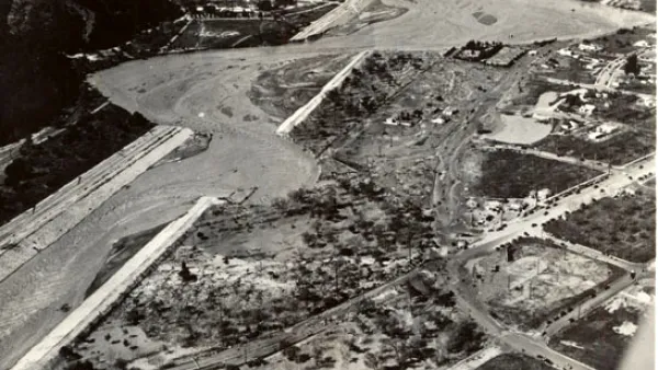 Los Angeles River flood