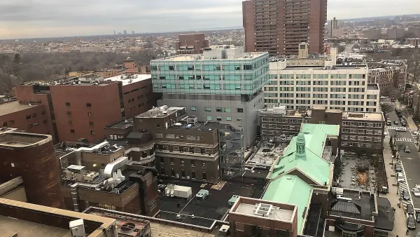 MMC Bronx Norwood Montefiore Medical Center campus as viewed from North Central Bronx Hospital in 2018.