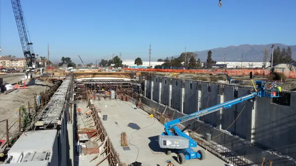 BART Station Construction