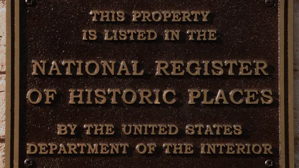 National Register of Historic Places Plaque