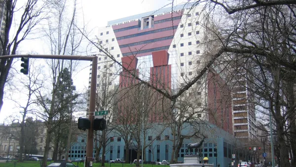 The Portland Building, designed by Michael Graves