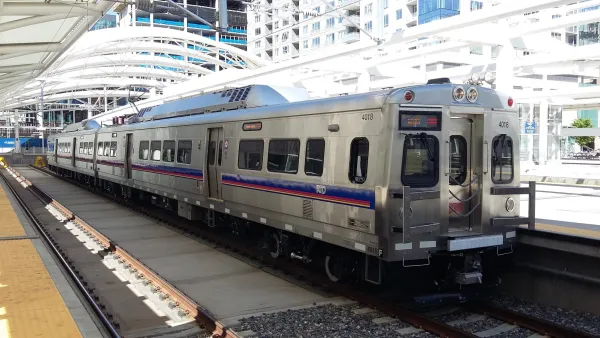 RTD train Denver